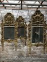 three Antique mirrors Louis XV 18th century