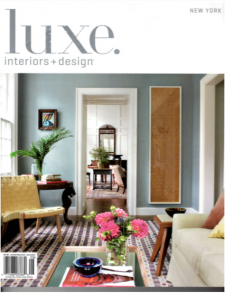 Luxe Magazine cover