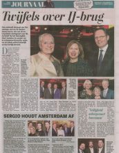 Telegraaf artikel Sergio Herman