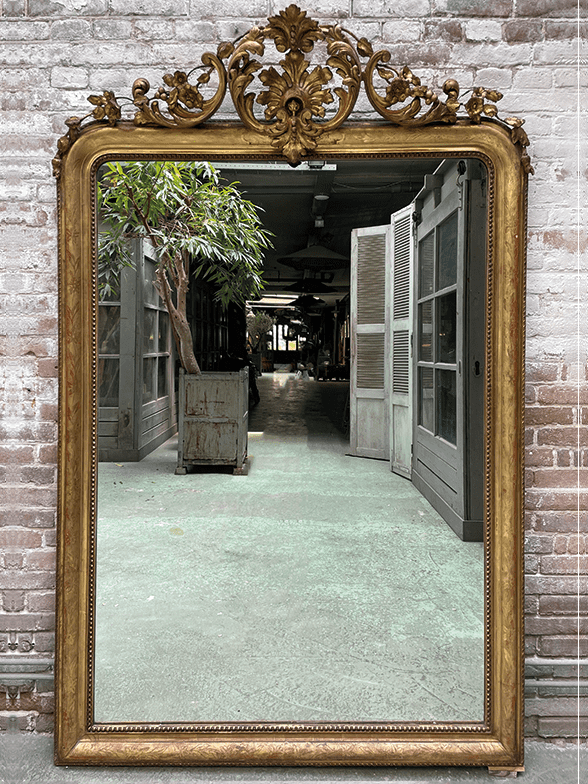 19th Century French Louis Philippe Mirror – Legacy Antiques