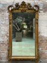 Antieke Spiegel Anouk Beerents met kuif