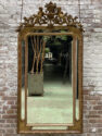 Antieke Spiegel Anouk Beerents met kuif