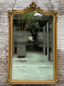 Antique mirror Anouk Beerents Louis XV 19th century with crest