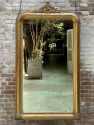 Antique mirror Anouk Beerents with crest 19e century