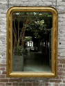 19e eeuwse antieke spiegel met ronde hoeken Anouk Beerents